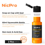 Nicpro Acrylic Paint Set 24 Colors 2oz with 12 Brushes & Palette