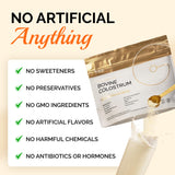 Folqs Bovine Colostrum Powder – First-Day Milking for Immune & Gut Support – 60 Servings – Supports Skin & Tissue Health – Made in USA - Amino Acids, Vitamins, Minerals – Kosher - Sustainably Sourced