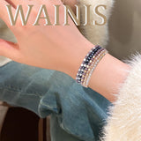 WAINIS 27Pcs Delicate Boho Beaded Bracelets