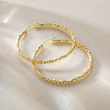 KFERAXSZ Gold Hoop Earrings 14K Gold Hoop Earrings for Women