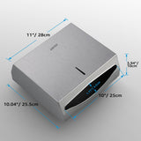 Paper Towel Holder Dispenser Wall Mount, SUS304 Stainless Steel Paper Towel Dispenser, Toilet Paper Napkin Holder, C Fold Multifold Trifold Paper Towel Dispenser, Hand Towel Dispenser for Commercial