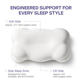 Mellow CloudAlign Memory Foam Pillow for Neck & Shoulder Support, Standard
