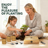 LUOJIBIE Bonsai Tree Kit - Unique Gift for Women, Men, Boys & Girls