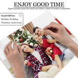 Custom Puzzle 120/200/300/500/1000/1500 Pieces, Personalized Puzzle from Your Own Photos, Customized Picture Jigsaw Puzzle Gift for Christmas Wedding Birthday Family