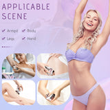 Electric Razors for Women, 5 in 1 Cordless Electric Painless Leg Shaver for Women, Hair Remover for Legs Bikini Face Lips Hairs Sensitive Skin