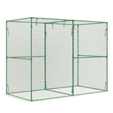 BPS Crop Cages for Garden Plant, 8x4x6 Ft Plant Netting Protection Tent with Zippered Door for Plants, Raised Garden Bed Cover with Frame for Vegetables, Fruits and Flowers