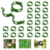 100 Plant Support Clips Reusable Garden Clips, Secured Plastic Plant Clips, Tomato Support Clips for Climbing Plants,Grape and Vine Vegetables Outdoor Indoor Plant Fixing Clips