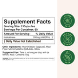 Nattokinase Supplement, 4,000 FU per Serving, 120 Capsules