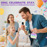 YLL Karaoke Machine for Kids, Birthday Gifts for Girls 3 4 5 6 7+Years Old