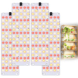 TONYFUL Grow Lights for Indoor Plants, 40W LEDs Plant Lights for Indoor Growing, 360 LEDs Full Spectrum Grow Lights for Seed Starting, Led Grow Light with 3/9/12H Timer,10 Dimmable Levels (4pcs)