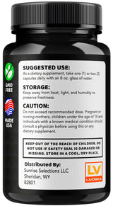 Laellium Pills - Advanced Daily Formula All Natural Ingredients, Laellium Supplement Capsules, Premium Support Maximum Strength for Overall Health & Wellness, 60 Capsules for 1 Month