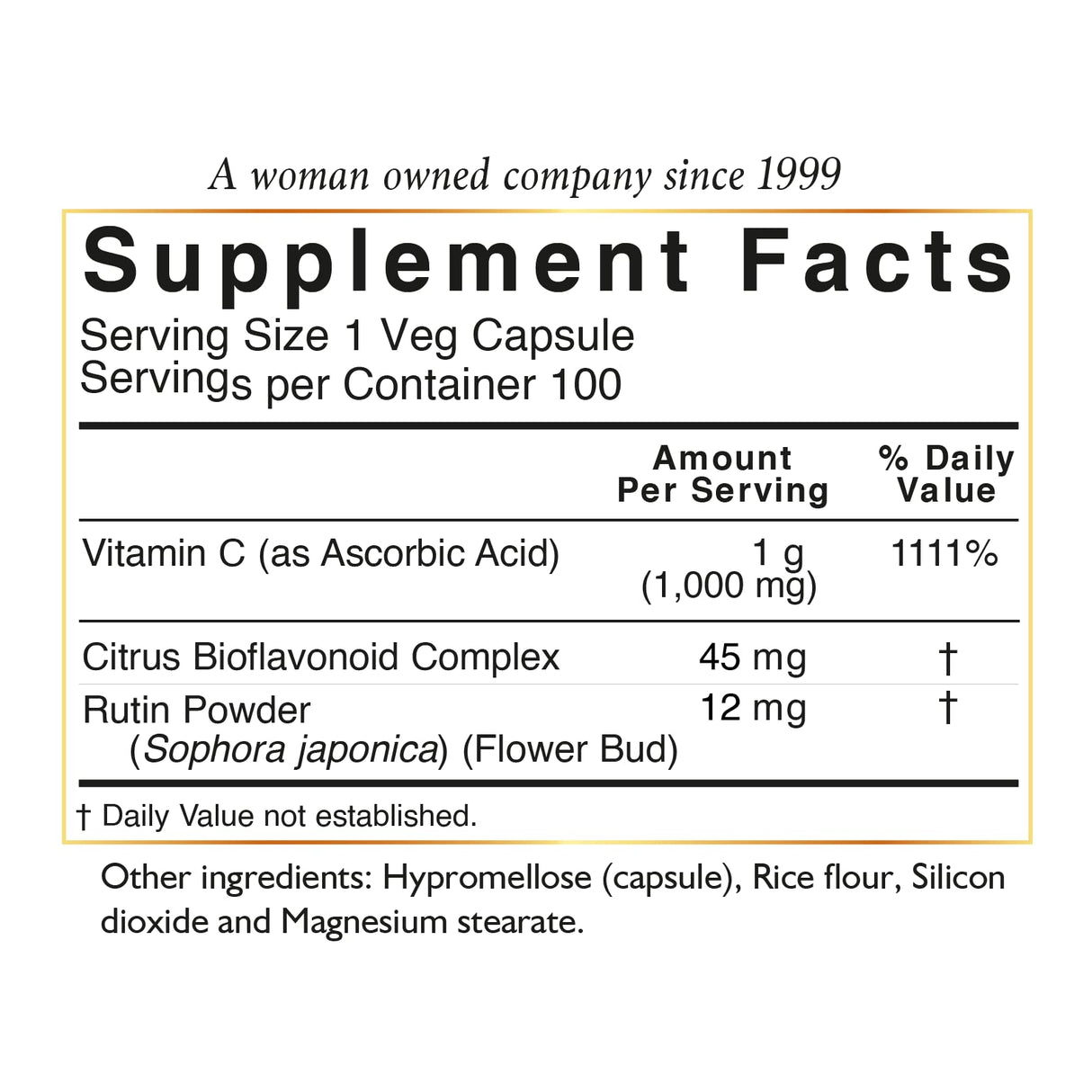 Cocó March N.M.D Vitamin C - Gluten Free, Soy Free, Dairy Free, GMO Free, Vegan (Vitamin C Capsule)