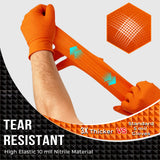 ANBOSON 10 Mil Diamond Textured Nitrile Gloves, Heavy Duty Disposable, Extra Thick, Latex & Powder Free, Chemical and Puncture Resistant, Ideal for Auto Repair, Cleaning, Painting, X-Large