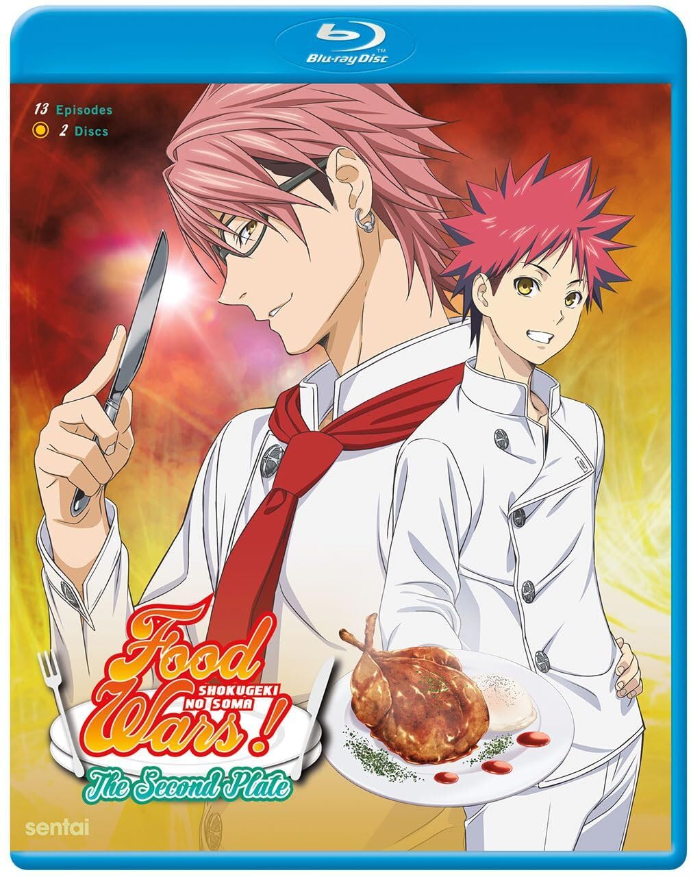 Food Wars! The Second Plate - Season 2 [Blu-Ray]