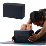 Gaiam Yoga Block - Supportive Latex-Free Eva Foam - Soft Non-Slip Surface with Beveled Edges for Yoga, Pilates, Meditation