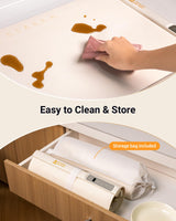38"x16" Warming Mat for Food Extra Large, Extendable Food Warming Mat, Electric Warming Tray for Buffets Party with 7 Adjustable Temperature, 6 Timer, Silicone Food Warmer for Parties Home Countertop