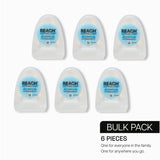 REACH Ultraclean Dental Floss, Mint, Plaque Remover for Teeth, Shred Resistant, Waxed, Easy on Gums & Teeth, Mint, Oral Care, PFAS Free, for Adults & Kids, 6 Pack, 30 yd
