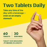 MegaFood Men's 40+ Advanced Multivitamin for Men - Dr-Formulated - Choline, Vitamin B, Vitamin C, Vitamin D, Zinc & Real Food - Brain Health, Immune Support - Vegetarian - 60 Tabs (30 Servings)