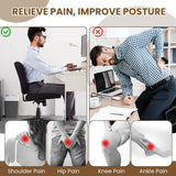 StrongTek Adjustable Foot Rest for Under Desk, 3-Level Adjust Incline, 7" Step Stool for Kids Adults, Ergonomic Foot Stool Relieves Swelling, One Step Stool with Non-Slip Surface for Home and Office