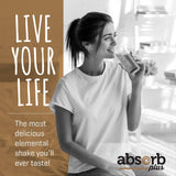 Absorb Plus Vegan Elemental Shake – Nutrient-Rich Powder Nutritional Support, Natural Ingredients, Non-GMO, Gluten-Free, Organic Sprouted Rice Protein (2.2 Pound, Mocha Latte)