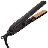 CHI Tourmaline Ceramic Mini Flat Iron, Hair Straightener For An Even & Smooth Finish, Dual Voltage, 0.75" Iron