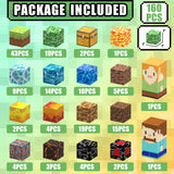 AIDYVOI 160 PCS Magnetic Blocks Building Toys, Build 3D Magnetic Building Blocks Set for Kids Ages 3+, Magnet Blocks STEM Sensory Educational Christmas Birthday Gifts Construction Toys