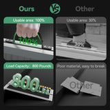 TaiH Leo Wheelchair Ramp 4 Feet, Portable Ramps for Wheelchairs for Home, 800LBS Capacity Folding Non-Slip Aluminum Handicap Ramp, Wheel Chair Ramp for Home Steps, Stairs, Doorways, Car, Curbs