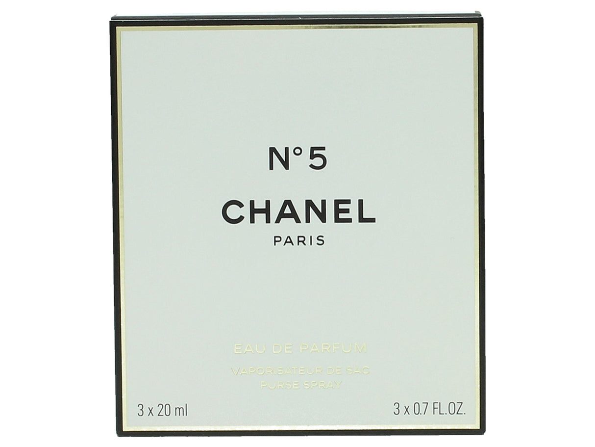 Chanel No.5 Eau De Parfum Purse Spray And 2 Refills - No.5 - 3x20ml/0.7oz