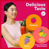 SmartyPants Organic Women's Multivitamin Gummies: Biotin, Probiotics, Methylfolate, Omega 3 (ALA), Vitamin D3, C, Vitamin B12, B6, A, K & Zinc, Inositol, Gluten Free, 120 Count (30 Day Supply)