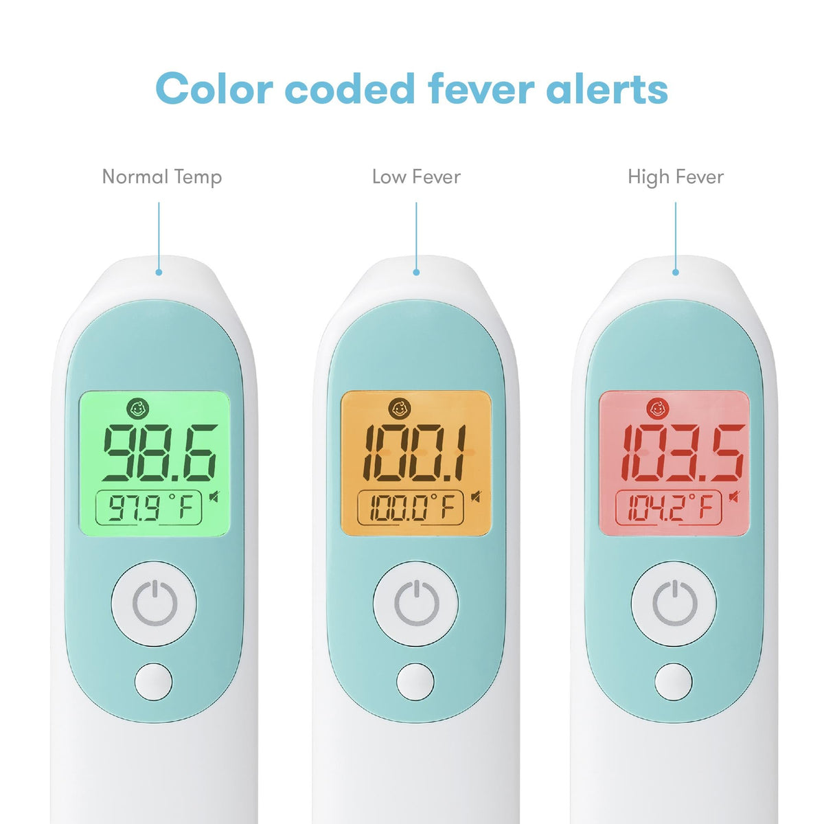 Frida 3-in-1 Infrared Thermometer for Ear, Forehead & Touchless
