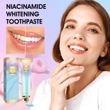 Niacinamide Whitening Toothpaste,Niacinamide Intensive Whitening Toothpaste, Niacinamid Toothpast,Niacinamide White Toothpastes,Complete Care Toothpastes,Remove Tooth Stains （2 PCS）