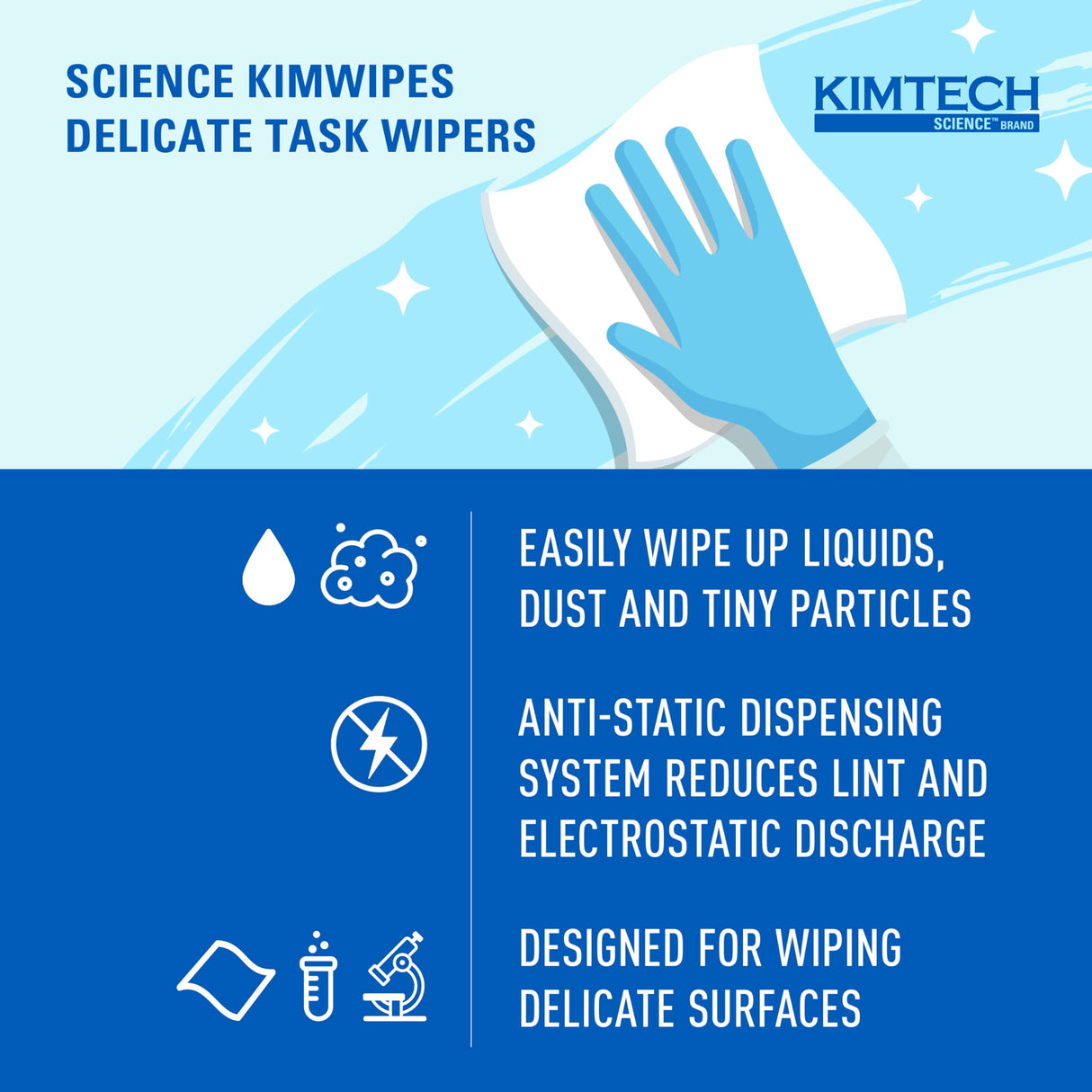 Kimwipes Delicate Task Wipers