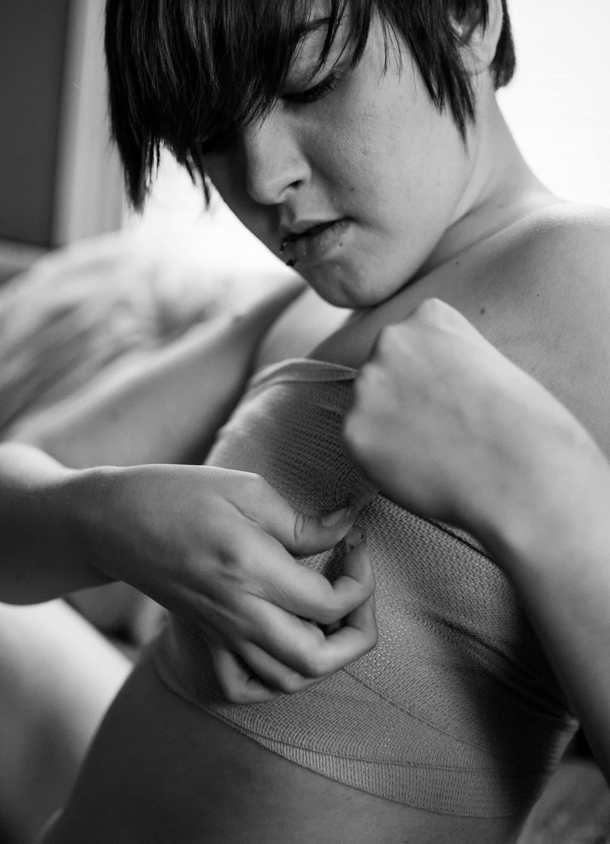 TransGenX 4 Inch Wide Tape. Extra Wide for Trans FTM Chest Binder for Transgender