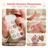 let's make My First Baby Purse, 10 Pcs Sensory Toy for Baby & Toddler Girls