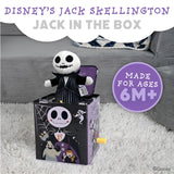 KIDS PREFERRED Disney Baby The Nightmare Before Christmas Jack Skellington Classic Jack-in-The-Box Musical Toys for Babies and Toddlers