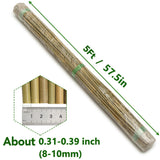Taoskai Bamboo Stakes, 5 Feet (58 inch), 70 Pcs