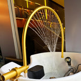Shampoo Bowl Waterfall Head Spa Head Spa Equipment Adjustable To Fit Most Shampoo Basin Bed Massage Salon Equipment