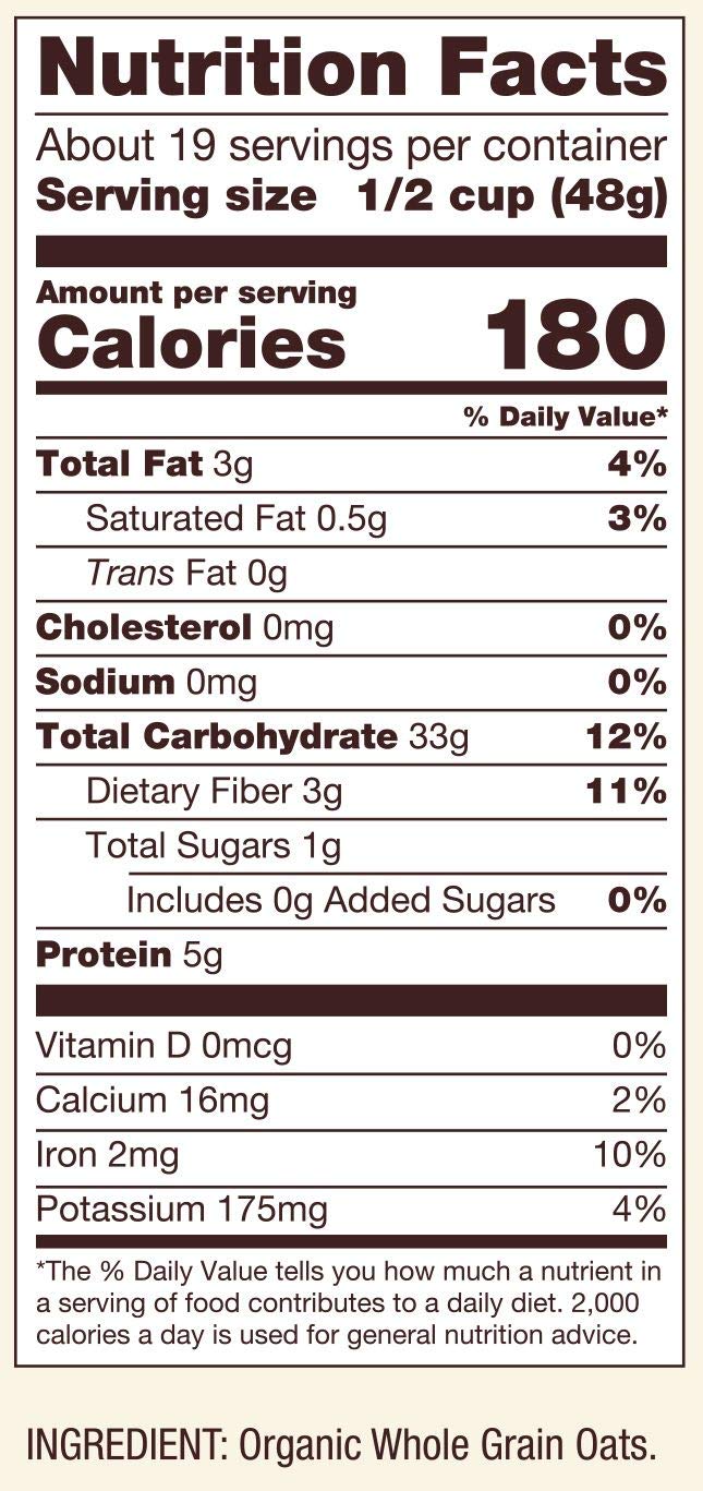 Bob's Red Mill Organic Old Fashioned Rolled Oats, 32oz (4 Pack)