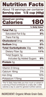 Bob's Red Mill Organic Old Fashioned Rolled Oats, 32oz (4 Pack)