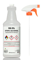 Natural Cosmetic Labs Ethyl Alcohol 99.5% Denatured 40-B 200 Proof Alcohol