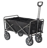 Mac Sports Collapsible Folding Outdoor Utility Wagon, Black