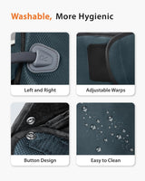 CINCOM Leg Massager with Heat and Compression, Legs Massage for Circulation and Pain Relief FSA HSA, Heating Calf Leg Air Compression Massager Help with Relief Edema RLS