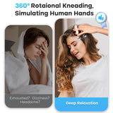 arboleaf Electric Scalp Massager Head Massager Scalp Stress Relax, 5 in 1 Kneading 128 Massage Nodes, Waterproof Hair Massage with 8 Removable Claws Cat Scratcher