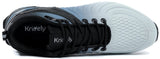 Kricely Men's Walking Shoes Lightweight Breathable Fashion Sneakers Athletic Gym Sports Trail Running Shoes（Blue 10.5）