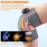Generic Rejuvaknee Advanced Knee Relief, Multi-functional heated massager with five heating modes and three massage modes. Relieves joint pain and stress. (1), Grey