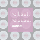Conair Hot Rollers Hair Curlers for Long, Medium and All Hair | Heated Rollers with Hair Roller Clips Included | 2-inch Rollers | Amazon Exclusive