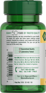 Nature's Bounty Potassium 99mg, Supports Fluid Balance and Muscle Activity, Involved in Normal Heart Function, Potassium Gluconate Dietary Supplement, 1 Per Day, 100 Vegetarian Caplets (Pack of 3)