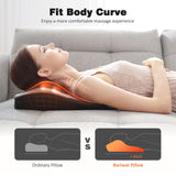 Back and Neck Massager with Heat - 3D Kneading Massage Pillow for Neck, Shoulder, Leg Pain Relief - Gifts for Men, Women, Mom, Dad - Relax at Home, Office, Car - Dark Gray