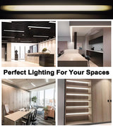 Konideke 25 Pack F32T8/841 Fluorescent Tube 48 Inch, T8 Fluorescent Light Bulb 4 Foot 32 Watt 4100K Cool White 2600 Lumens G13 Base