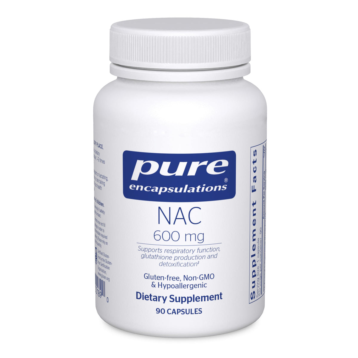 Pure Encapsulations NAC 600 mg, 90 Capsules